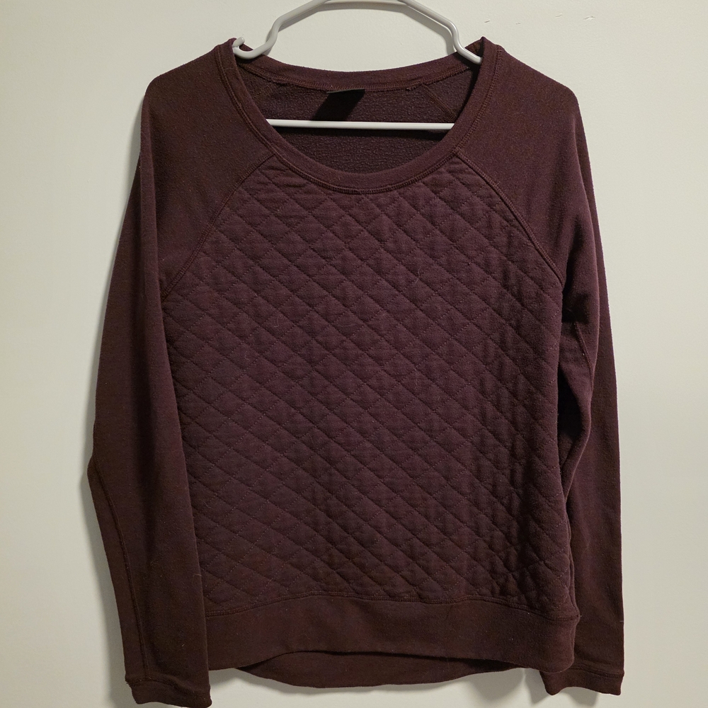 32 Degrees Women's Quilted Top - Dark Purple